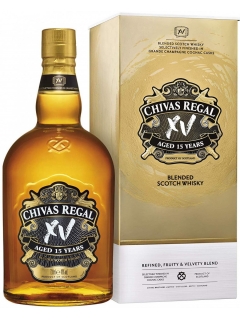 Chivas Regal 15 years of whisky gift packaging