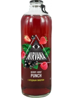 Nirvana berry-mint punch drink low-alcohol carbonated