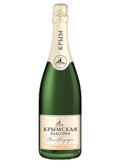 Crimean Classics wine sparkling semi-sweet white
