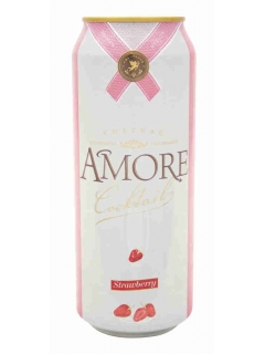 Amore Strawberry low-alcohol fizz drink