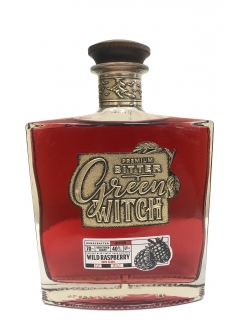 Green Witch tincture bitter raspberry on gin