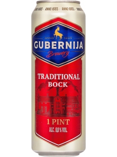 Gubernija Traditional Bock light beer