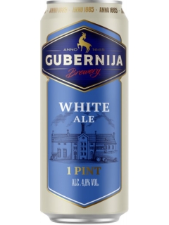 Gubernija White Ale light unfiltered beer Gubernija White Ale light unfiltered beer