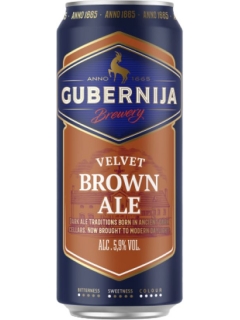 Beer Gubernija Brown Ale dark filtered Beer Gubernija Brown Ale dark filtered