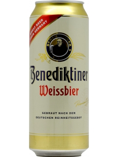 Benedictiner Weisbir beer light wheat unfiltered