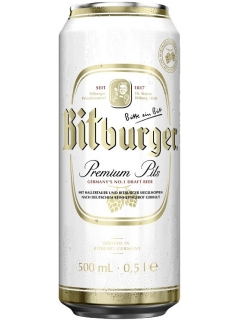 Bitburger Premium Peels Beer Light Wheat Filtered