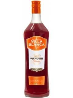 Villa Blanca with vermouth-orange drink of alcohol