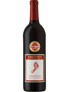 Barefoot Zinfandel wine red semi-dry