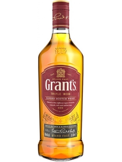 Grants Triple Wood Whisky Scotch blended 3 years of ageing
