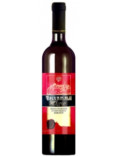 Кагор Пасхальный вино столовое полусладкое красное 