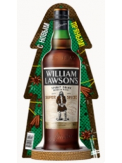 William Lawsons Super Spiced alcoholic beverage grain blended in gift box