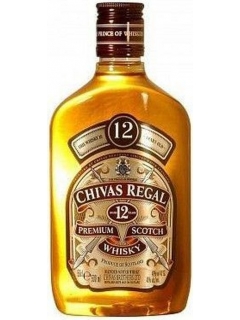 Chivas Regal 12 years old whiskey jar