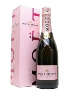 Champagne Moet and Chandon Brut Imperial Rose Gift Pack
