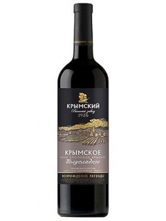 Crimean semisweet table red wine Crimean semisweet table red wine