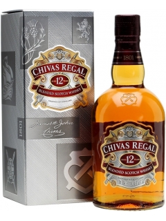 Chivas Regal Whisky 12 years gift wrap