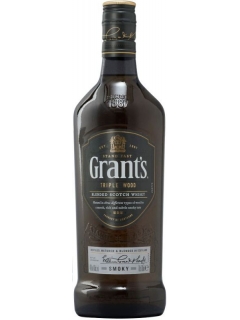 Grants Triple Wood Smoky Whisky Scotch blended 3 years aged
