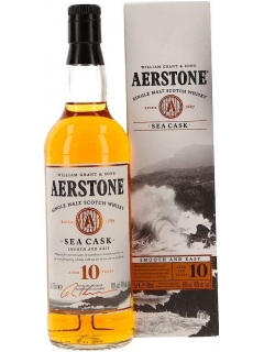 Аэрстоун Си Каск 10 лет выдержки виски шотландский подарочная упаковка