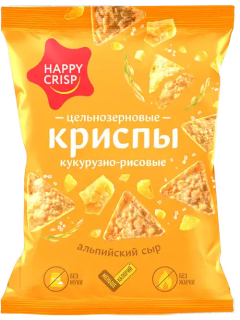 Хэппи Крисп Альписйкий Сыр криспы кукурузно-рисовые