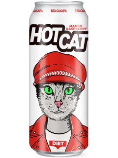 HOTCAT Манго/Малина напиток энергетический без сахара