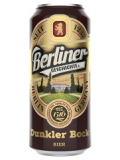 История Берлина Дунклер Бок пиво темное фильтрованное 