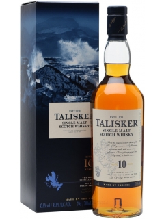 Талискер виски шотландский односолодовый 10 лет подарочная упаковка