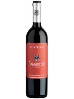Фонтелла Санджовезе Тоскана вино сортовое ординарное красное сухое 
