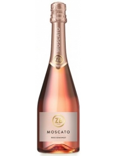 Золотая Балка Вайн Москато вино игристое полусладкое розовое 