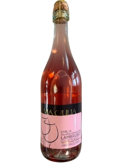 Виа Джулия Ламбруско игристое вино розовое полусладкое 