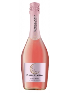 Барселона Медитерранеан Вайн вино игристое розовое полусладкое
