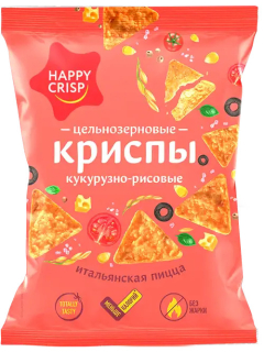 Хэппи Крисп Итальянская Пицца криспы кукурузно-рисовые
