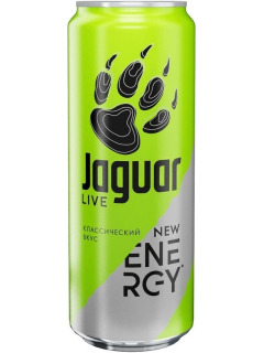Ягуар Лайв Нью Энерджи напиток безалкогольный энергетический газированный