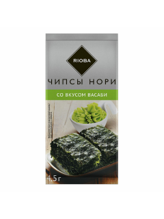 Риоба Висаби чипсы из морской капусты нори
