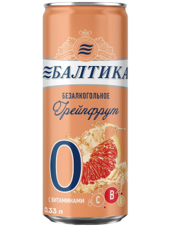 Пиво Балтика Грейпфрут безалкогольное 