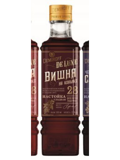 Демирофф Вишня на Коньяке настойка сладкая 