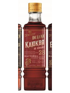 Демирофф Клюква на Коньяке настойка сладкая 