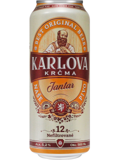 Карлова Крчма Янтарное пиво светлое фильтрованное 