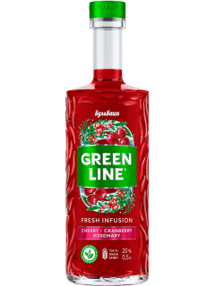 Бульбашъ Гринлайн Вишня-Клюква-Розмарин настойка сладкая 