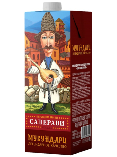 Мукундари Саперваи вино красное полусладкое 