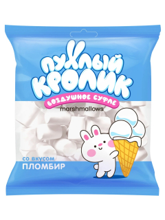 Пухлый Кролик воздушное суфле со вкусом пломбира
