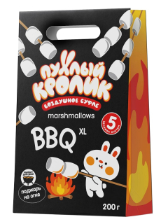 Пухлый Кролик BBQ маршмеллоу со вкусом пломбир на шпажке