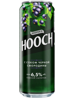 Хууч Супер с соком черной смородины напиток пивной