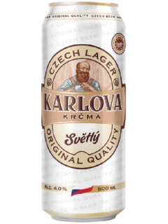 Карлова Крчма Светле пиво светлое фильтрованное 