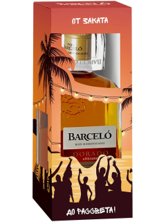 Барсело Дорадо ром в подарочной упаковке