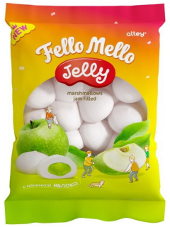 Фелло Мелло Джелли Яблоко жевательный зефир
