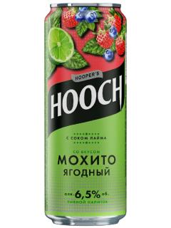 Хууч Супер со вкусом ягодный мохито и соком лайма напиток пивной