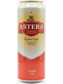 Астера пиво светлое фильтрованное