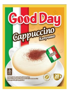 Гуд Дэй Капучино кофе 3 в 1
