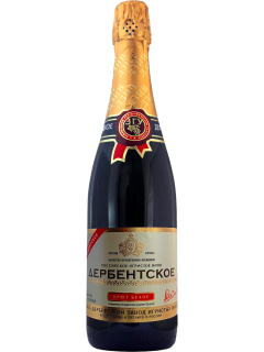 Дербентское вино игристое белое брют 