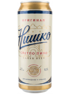 Нишко Лагер пиво светлое фильтрованное 