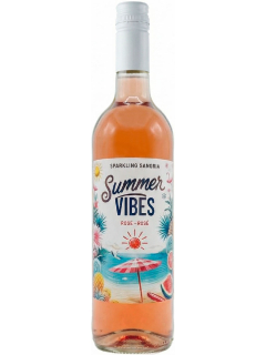 Сангрия Саммер Вибес Розе напиток виноградосодержащий сладкий газированный 